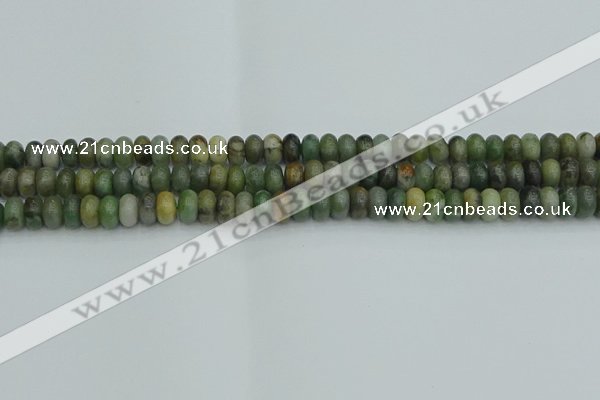 CRB2830 15.5 inches 4*6mm rondelle jade gemstone beads