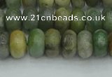 CRB2832 15.5 inches 6*10mm rondelle jade gemstone beads