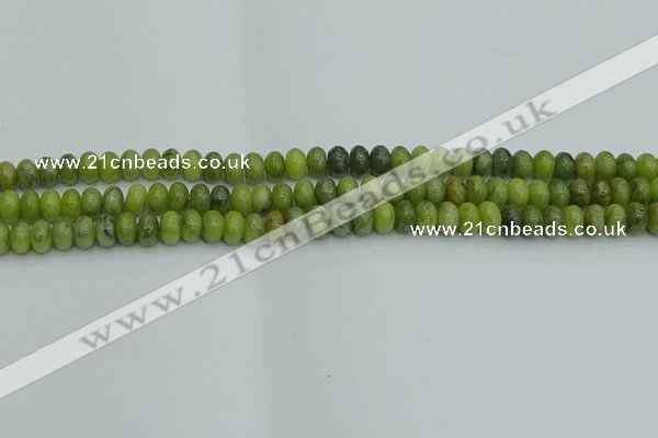 CRB2835 15.5 inches 4*6mm rondelle Chinese chrysoprase beads