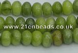 CRB2836 15.5 inches 5*8mm rondelle Chinese chrysoprase beads