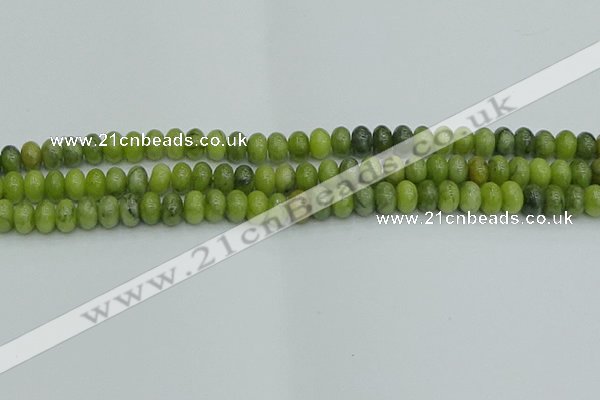 CRB2836 15.5 inches 5*8mm rondelle Chinese chrysoprase beads