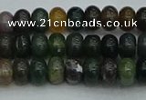 CRB2865 15.5 inches 4*6mm rondelle Indian agate beads