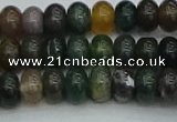 CRB2866 15.5 inches 5*8mm rondelle Indian agate beads