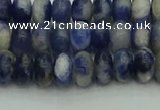 CRB2880 15.5 inches 4*6mm rondelle sodalite beads wholesale