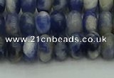 CRB2881 15.5 inches 5*8mm rondelle sodalite beads wholesale