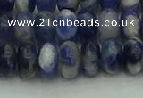 CRB2882 15.5 inches 6*10mm rondelle sodalite beads wholesale