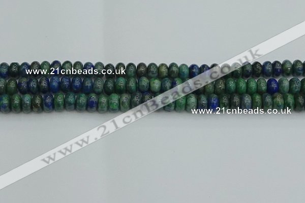 CRB2891 15.5 inches 5*8mm rondelle chrysocolla beads wholesale