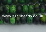 CRB2896 15.5 inches 5*8mm rondelle chrysocolla beads wholesale