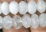 CRB3005 15.5 inches 5*8mm faceted rondelle aquamarine beads