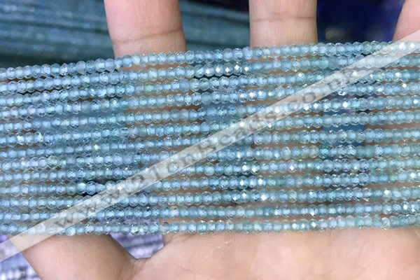 CRB3116 15.5 inches 2*3mm faceted rondelle tiny apatite beads