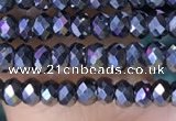 CRB3131 15.5 inches 2*3mm faceted rondelle tiny terahertz beads