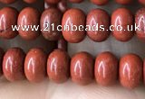 CRB4056 15.5 inches 4*6mm rondelle red jasper beads wholesale