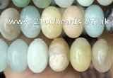 CRB4078 15.5 inches 5*8mm rondelle amazonite beads wholesale