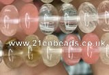 CRB4079 15.5 inches 5*8mm rondelle volcano cherry quartz beads wholesale