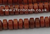 CRB421 15.5 inches 5*8mm rondelle goldstone beads wholesale