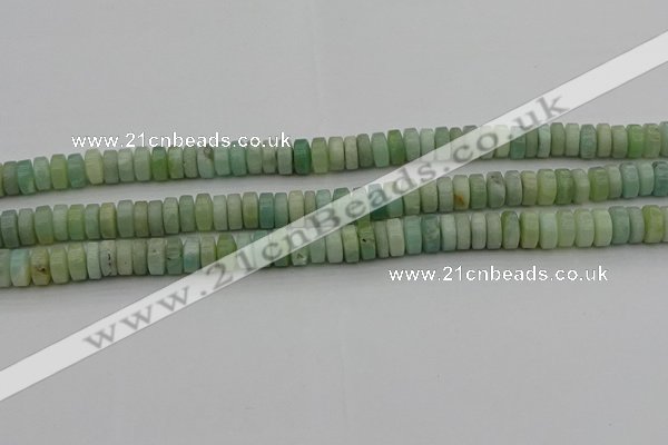 CRB425 15.5 inches 5*8mm rondelle amazonite gemstone beads