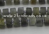 CRB482 15.5 inches 5*8mm tyre labradorite gemstone beads