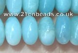 CRB5332 15.5 inches 5*8mm rondelle Chinese amazonite beads