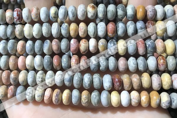 CRB5334 15.5 inches 5*8mm rondelle sky eye jasper beads