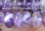 CRB5353 15.5 inches 5*8mm rondelle amethyst beads wholesale