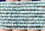 CRB5472 15 inches 2.5*4mm rondelle amazonite beads wholesale