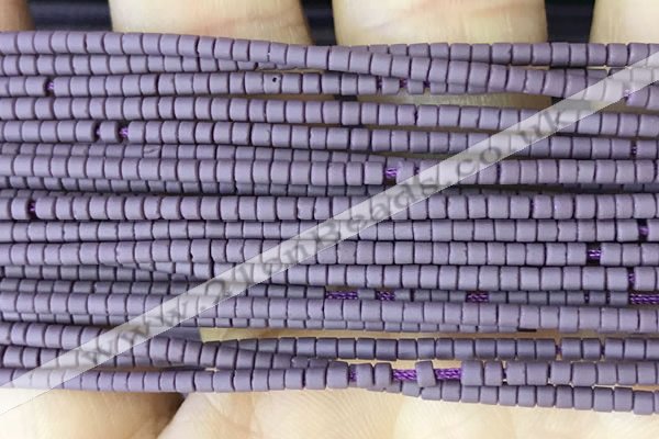 CRB5516 15 inches 2*2mm heishi synthetic turquoise beads wholesale