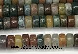 CRB5673 15 inches 3*4mm heishi ocean agate beads wholesale