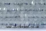 CRB5721 15 inches 1*2mm faceted aquamarine beads