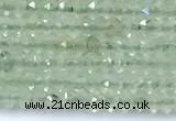 CRB5725 15 inches 1*2mm faceted prehnite beads