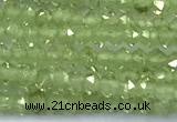 CRB5726 15 inches 1*2mm faceted olive quartz beads