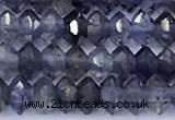 CRB5761 15 inches 2*3mm faceted iolite beads