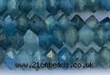 CRB5763 15 inches 2*3mm faceted apatite beads
