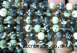 CRB6075 15 inches 6*8mm faceted rondelle African turquoise beads
