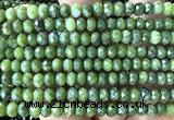 CRB6130 15 inches 4*6mm faceted rondelle China jade beads