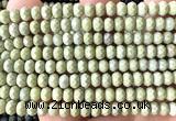 CRB6134 15 inches 4*6mm faceted rondelle Alashan jasper beads