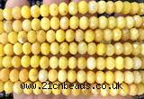 CRB6235 15 inches 5*8mm faceted rondelle yellow candy jade beads