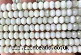 CRB6242 15 inches 5*8mm faceted rondelle New jade beads