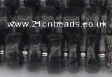 CRB633 15.5 inches 6*12mm tyre charoite gemstone beads