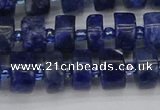 CRB639 15.5 inches 6*10mm tyre sodalite gemstone beads