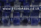 CRB641 15.5 inches 7*14mm tyre sodalite gemstone beads