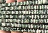 CRB6519 15 inches 2*6mm rondelle Qinghai jade beads wholesale