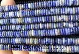 CRB6558 15 inches 2*6mm rondelle sodalite gemstone beads