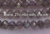 CRB719 15.5 inches 3*4mm faceted rondelle labradorite beads