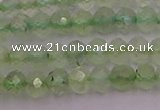 CRB722 15.5 inches 3*4mm faceted rondelle prehnite gemstone beads