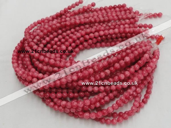 CRC01 16 inches 4mm round rhodochrosite gemstone beads wholesale