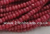 CRC05 16 inches 4*6mm rondell rhodochrosite gemstone beads wholesale