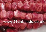 CRC06 16 inches 8*10mm nugget rhodochrosite gemstone beads wholesale
