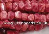 CRC06 16 inches 8*10mm nugget rhodochrosite gemstone beads wholesale