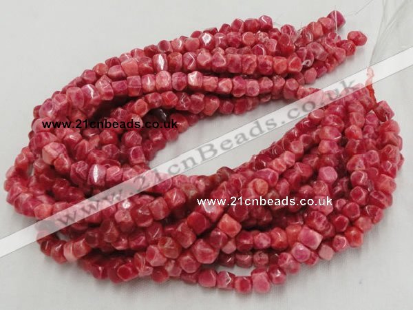 CRC06 16 inches 8*10mm nugget rhodochrosite gemstone beads wholesale