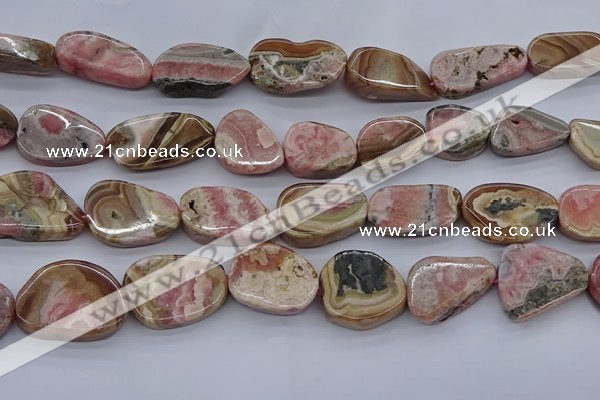 CRC1016 15.5 inches 12*16mm - 18*30mm freeform rhodochrosite beads